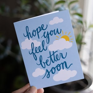 Hope You Feel Better Soon Card