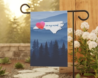 Western North Carolina in my mind Garden Banner /WNC strong