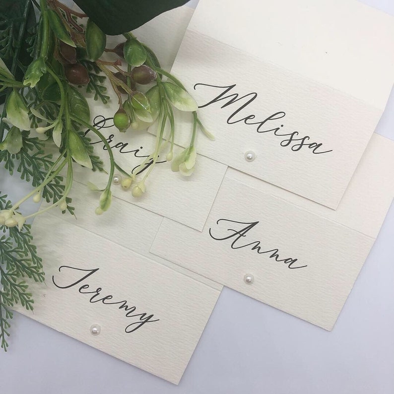 Wedding Place Card / Placecard / Wedding Guest Place Card / Etsy