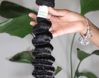 Tropical Deep Wave - 100% Virgin Human Hair Bundle - Black Owned Beauty Supply
