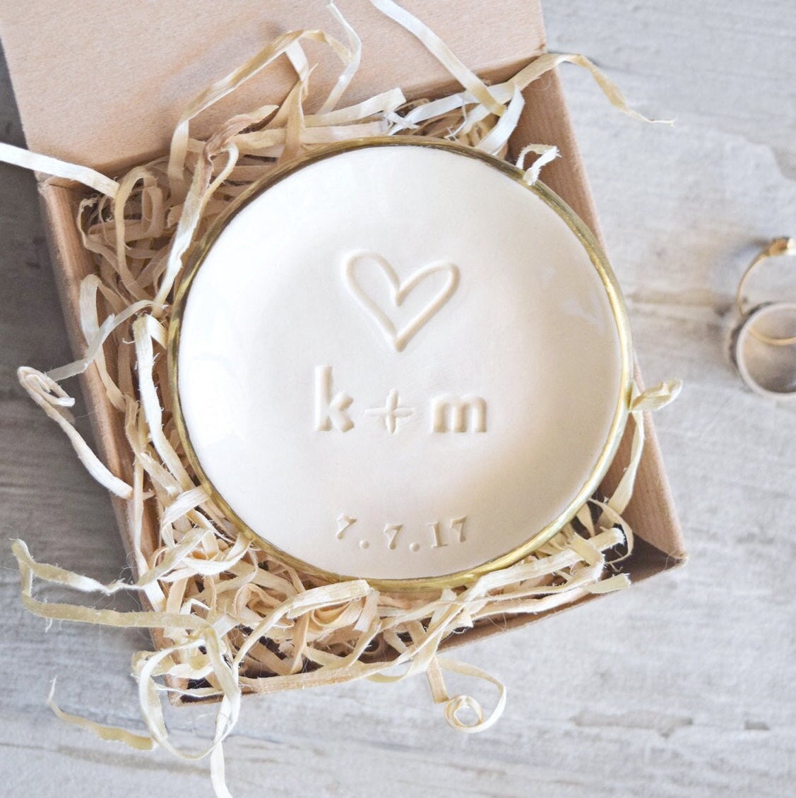 Personalized Engagement Gift for Couple Unique Engagement Christmas  Ornament Date 7164 - Etsy