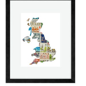 England stamps/stamp collection/collector&#39;s gift/cancelled stamps/stamp collage/postage stamp art/upcycled postage/Philatelist Gift