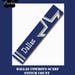 Dallas Cowboys Inspired Scarf Crochet Graph Pattern WITH WRITTEN INSTRUCTIONS