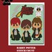 Harry Potter 200x200 Crochet Graph Graphghan Pattern WITH row by row WRITTEN INSTRUCTIONS