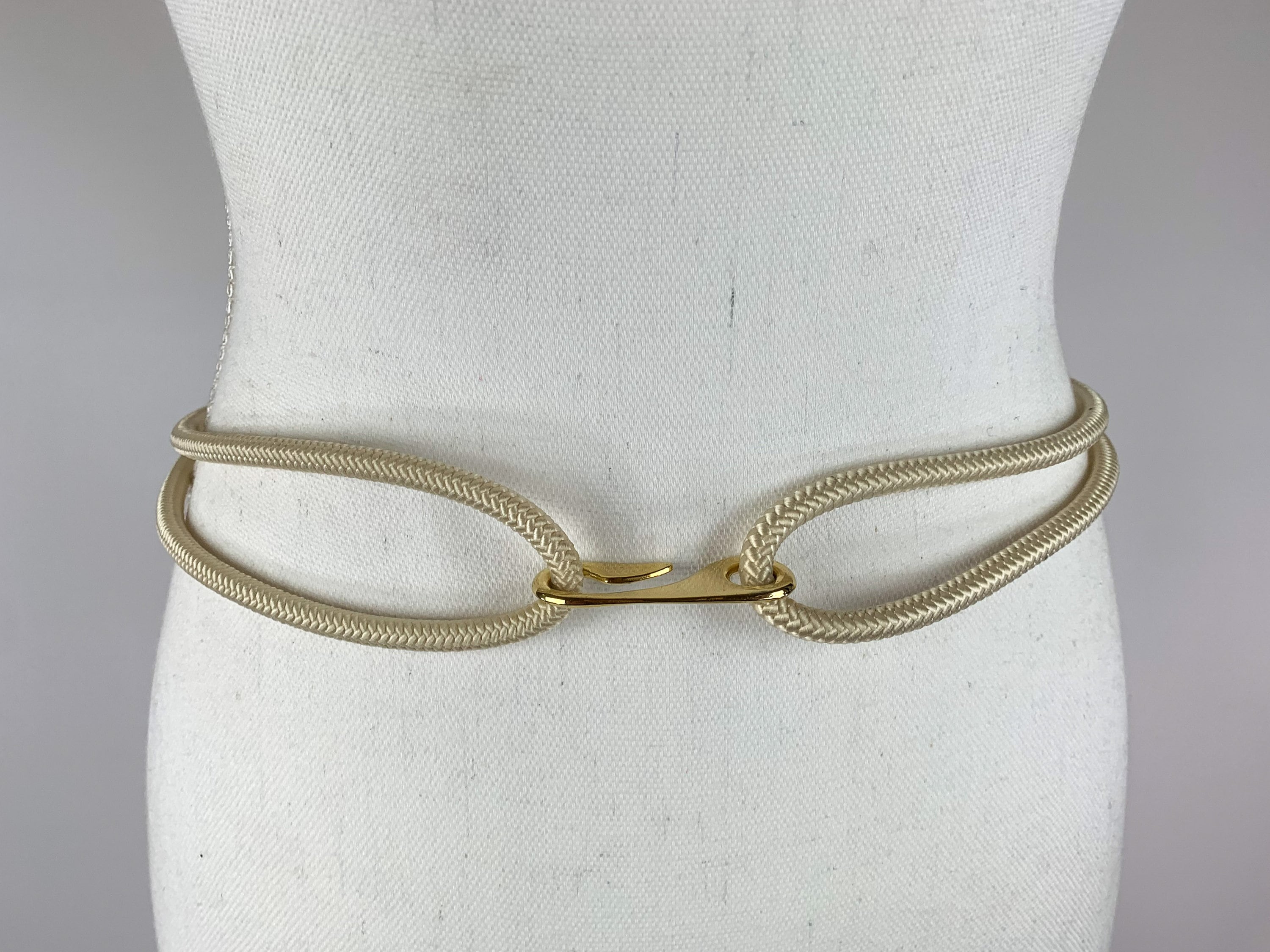 Vintage Braided Cord Stretch Belt Pastel 80s Vintage 1980s Pastel Braided Belt | Large - Etsy main image 4