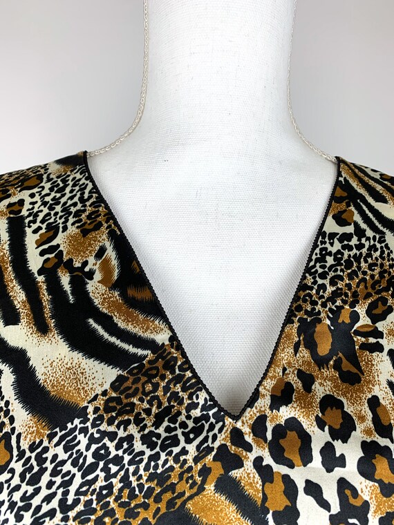 Winlar Animal Print Kaftan One Size Fits Most, Vi… - image 7