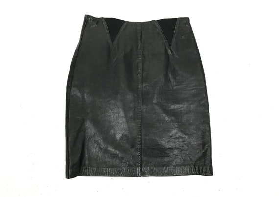 Soft leather skirt Clearance