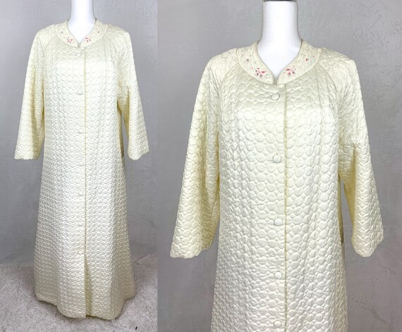 Vintage Barbazon Quilted House Dress