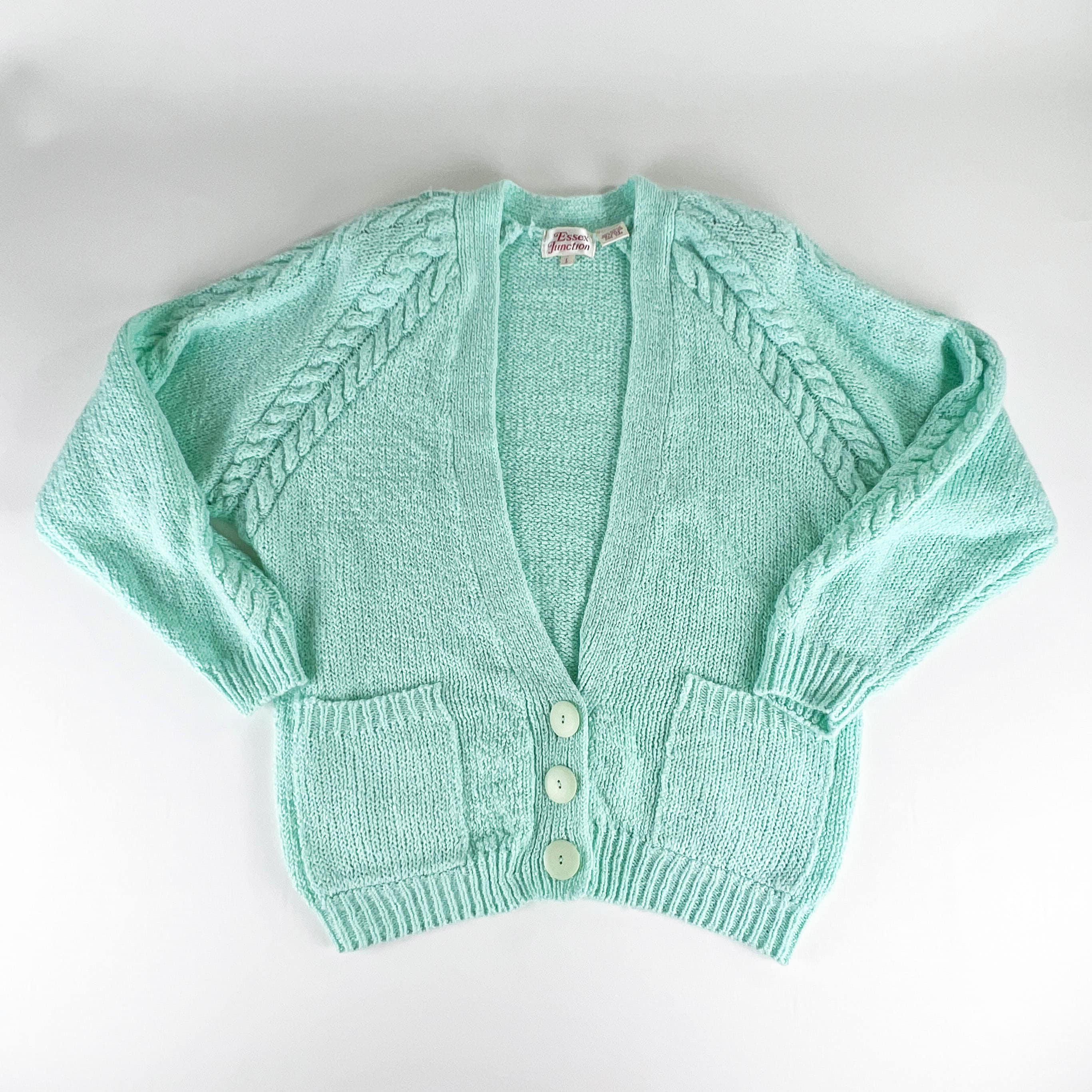 Mint Green Cardigan Etsy Canada
