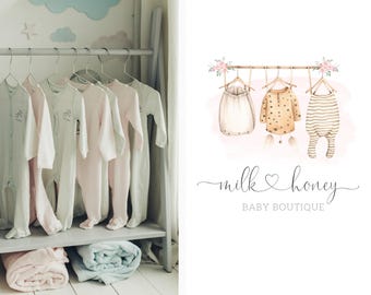 Baby Boutique Logo, Children's Store, Baby Boutique Business