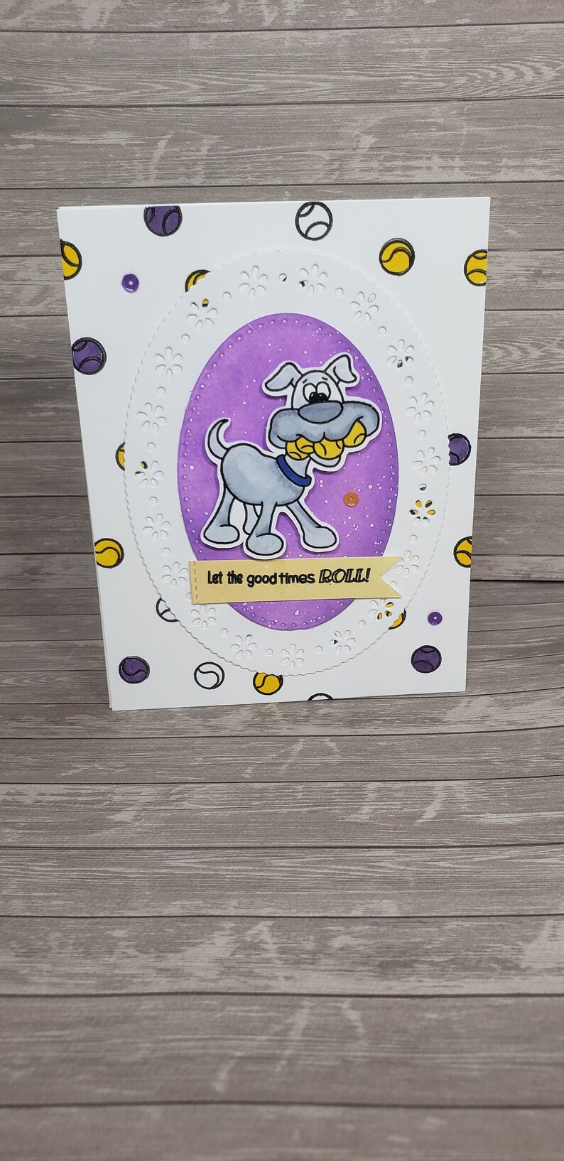 Let the good times roll with this cute birthday card. image 1