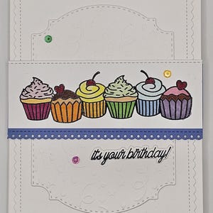 A Six Pack Of Cupcakes For Your Birthday.