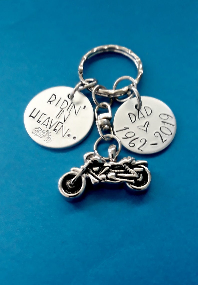 Biker Memorial Keychain Motorcycle Cremation Urn Etsy UK