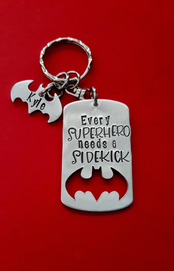 Regalo Personalizzato Per Lui Regalo Per Papà Supereroe portachiavi portachiavi personalizzato