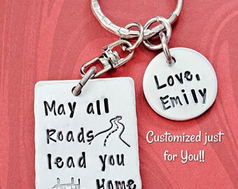 thumbnail image 2 of Trucker Keychain Truck Driver's Prayer Gift For Ethiopia 2 of 12