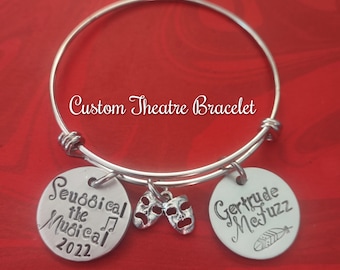 Custom Theater Charm Bracelet, Gertrude McFuzz, Horton the Elephant, Sour Kangaroo, Wickersham Monkey, Mayzie LaBird, Jojo, Opening Night