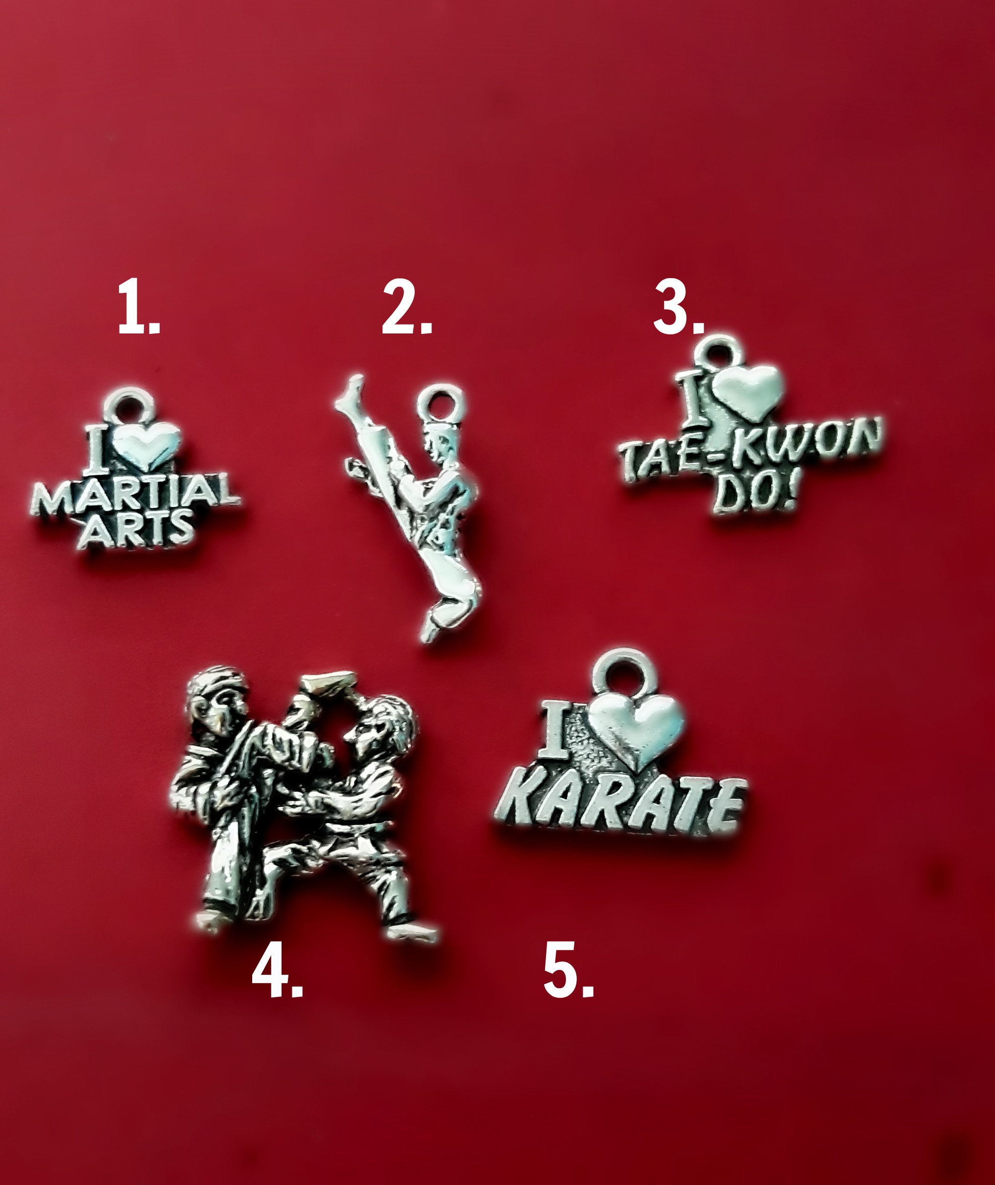 Personalized Martial Arts Keychain Hand Stamped Karate Key Etsy