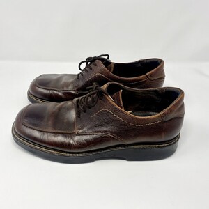 Vintage Aldo Chunky Brown Leather Oxfords - Etsy display picture 1