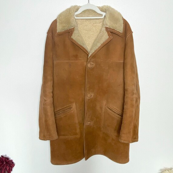 Vintage The Skeepskin Shop Shearling Coat-1970s