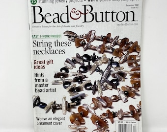 Bead & Button Magazine Issue No. 52 - December 2002 - Beadwork Designs/Patterns