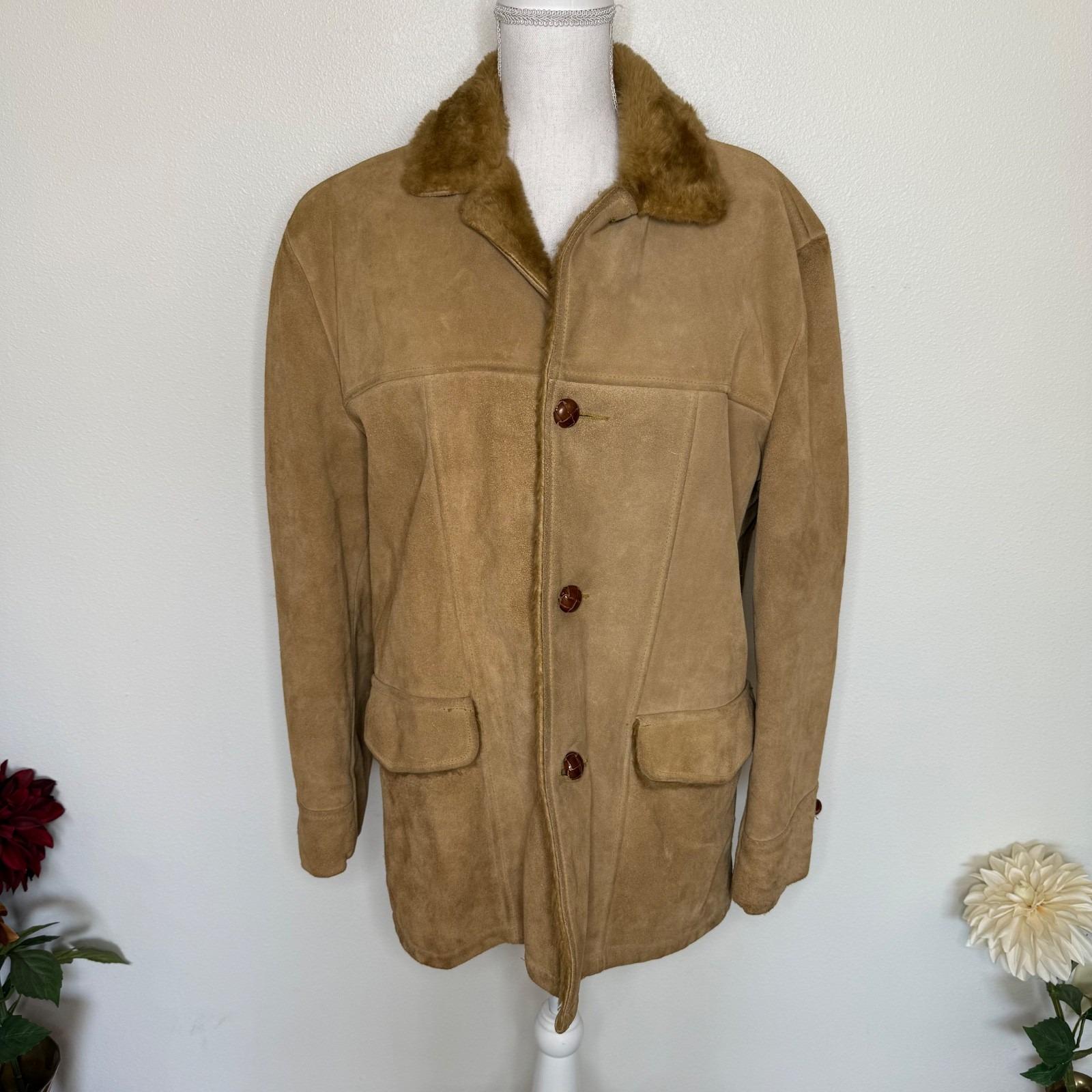 Vintage Sears Suede Jacket - Etsy