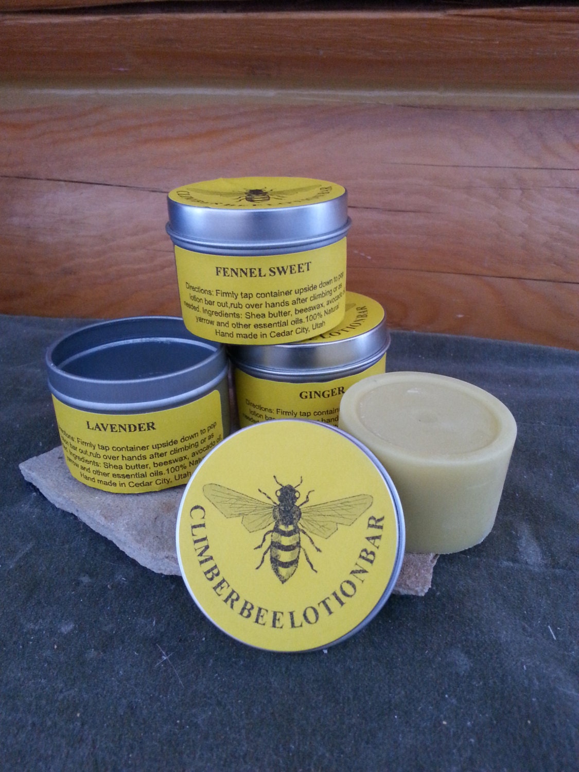 Bee Lotion Bar.buy One One Free Refill hand -