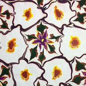 Carta marmorizzata a mano, 19" x 25", per incorniciatura, rilegatura, carta decorativa, collage, belle arti, scrapbooking