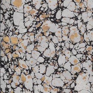 Hand Marbled Paper, 19" x 25",  Patterns for bookbinding, framed art, cardmaking, scrapbooking, collage, mixed media, arts and craft