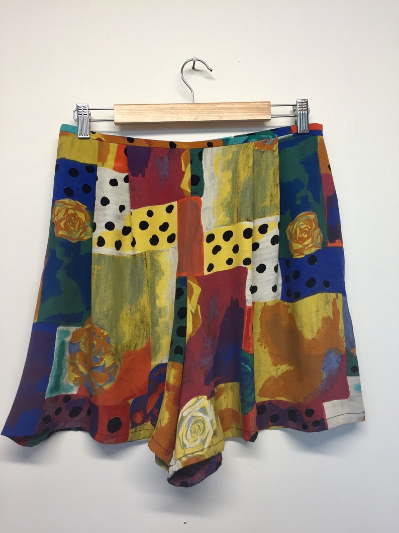 Size 14 90/'s Ojay Retro High Waisted Shorts