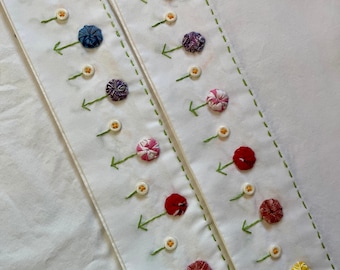Taie D'Oreiller Vintage Au Crochet Fait Main – Tapisserie En Laine 42x42 Cm