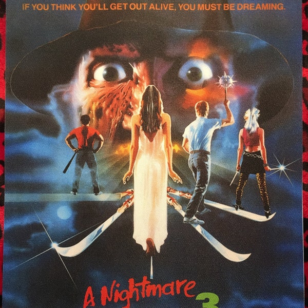 A Nightmare on Elm Street 3 Dream Warriors Back Patch