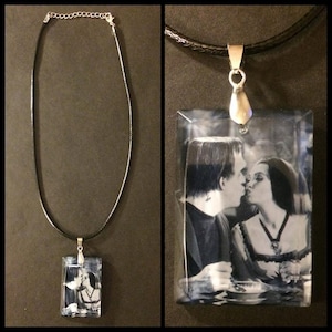 The Munsters crystal necklace! Horror Punk Rockabilly Psychobilly