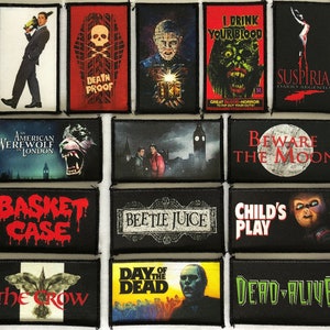 Horror Iron On Patch 2.5"x4.5"