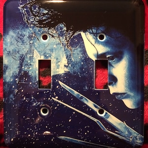 Edward Scissorhands Double Light Switch Cover
