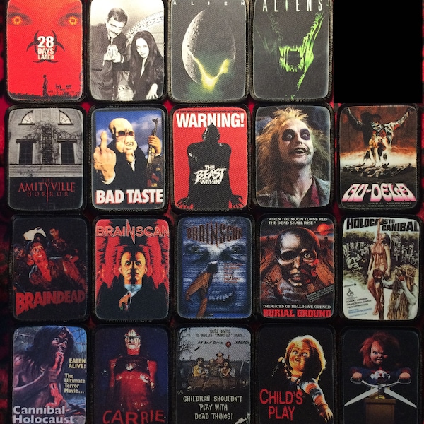 Horror Patches - Etsy