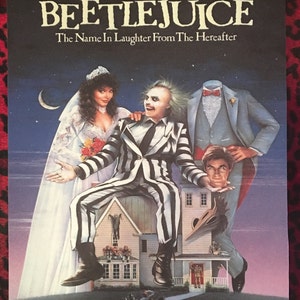 Beetlejuice Back Patch