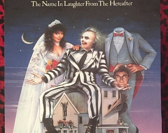 Beetlejuice Back Patch