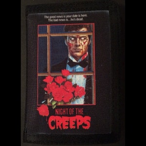 Night of the Creeps Canvas Trifold Wallet