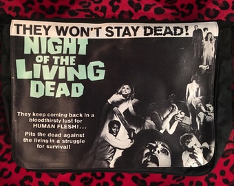 Night of the Living Dead Messenger Bag with Flap