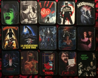Horror Patches N-Z + Horizontal Designs   Iron On!