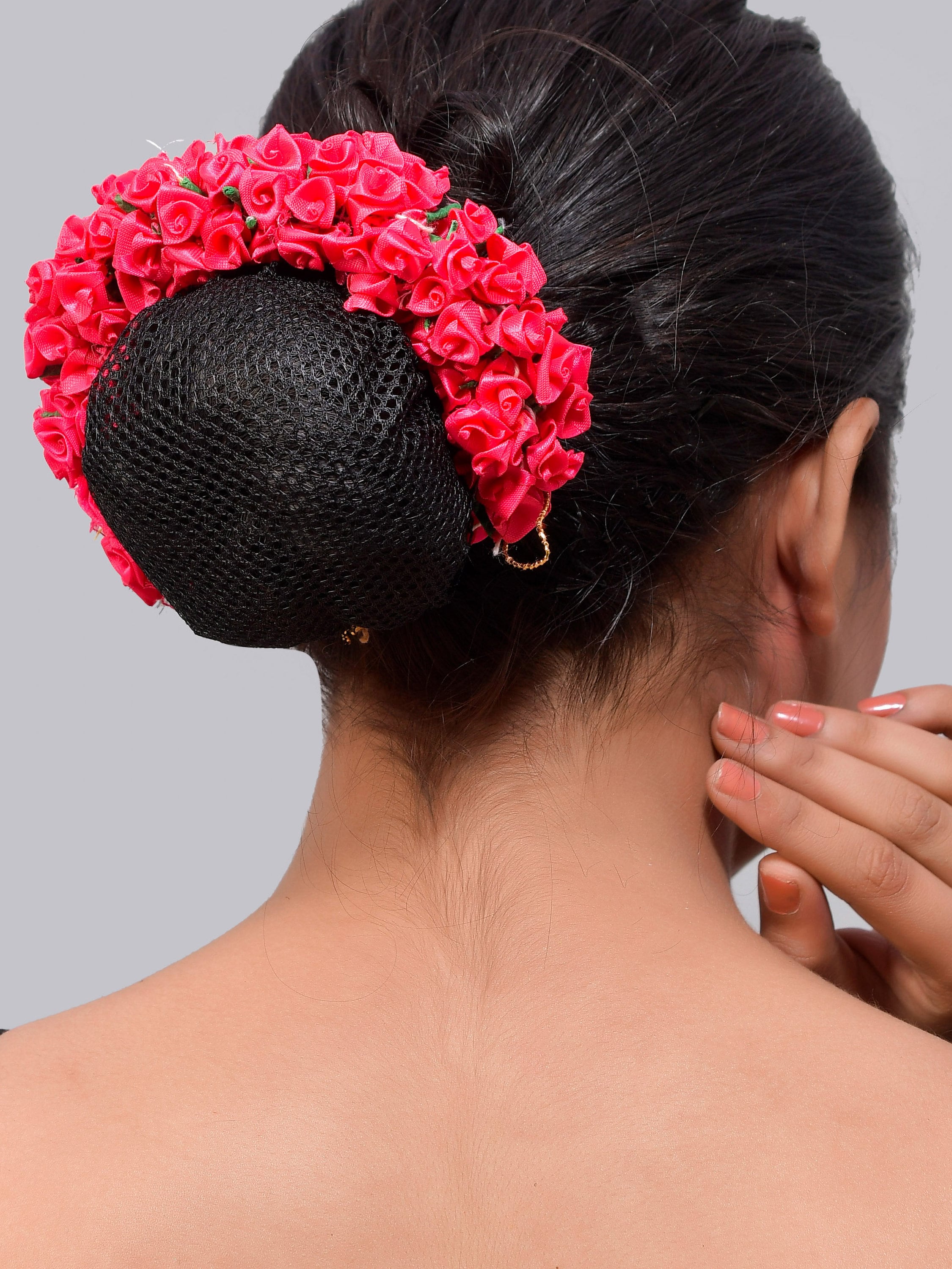 Women Pink Embellished Hair Accessories Bharatanatyam / - Etsy Women Pink Embellished Hair Accessories Bharatanatyam / - Etsy