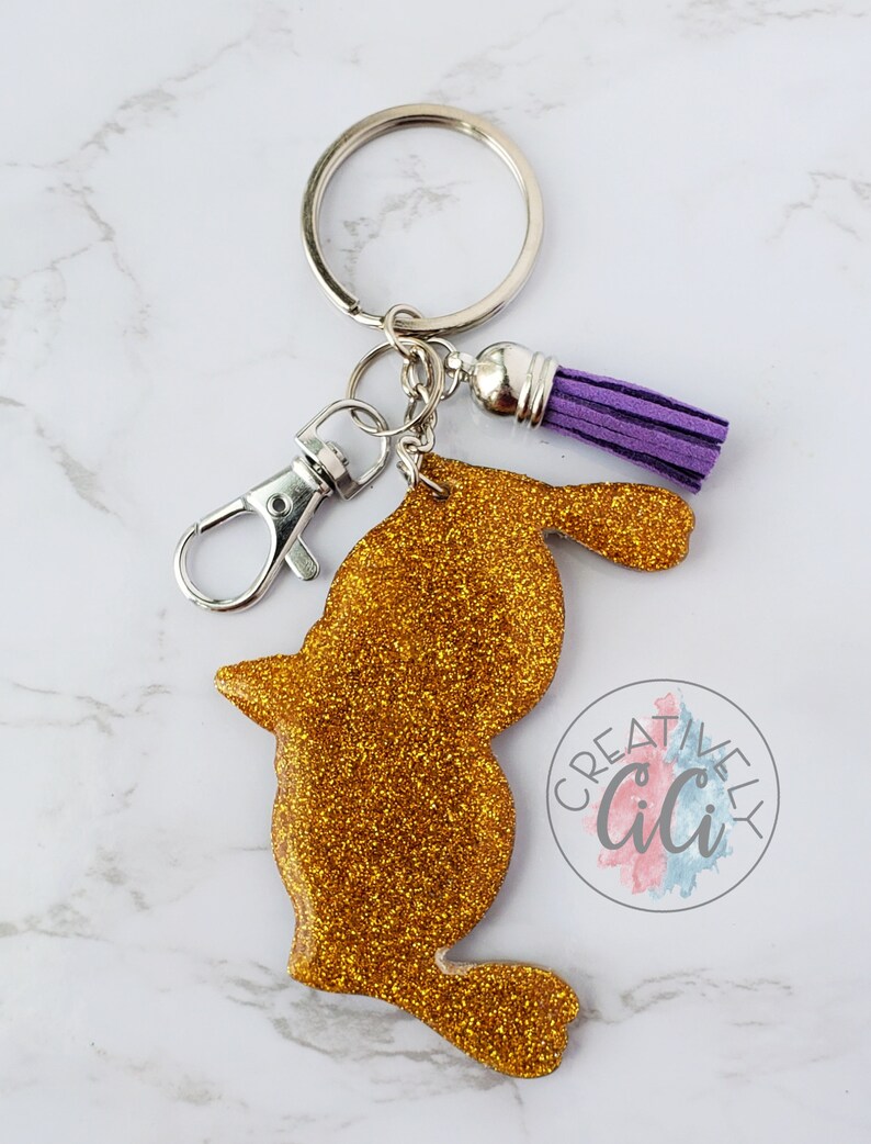 mardi gras keychain