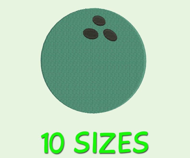 Bowling ball embroidery machine design fill stitched 10  etsy Bowling ball embroidery machine design fill stitched 10  etsy