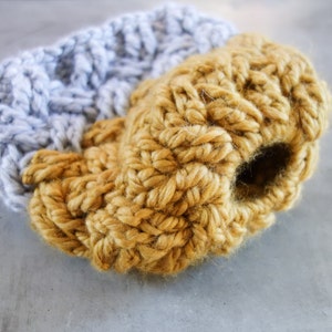 Crochet Hat Pattern, Messy Bun Crochet, Chunky Crochet, Beanie Crochet Tutorial, Easy Hat Crochet, Winter Crochet Hat, Digital Pattern, DIY image 5