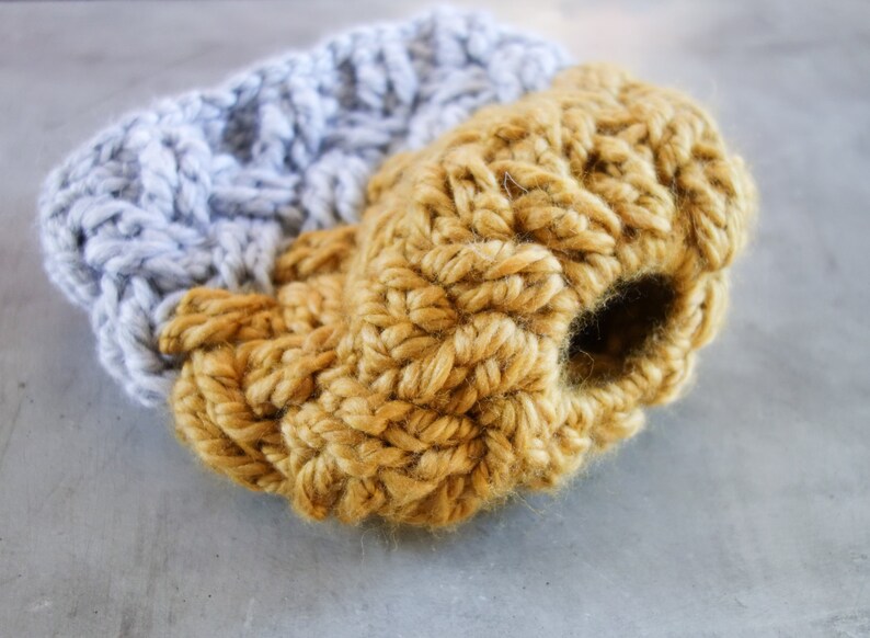Crochet Hat Pattern, Messy Bun Crochet, Chunky Crochet, Beanie Crochet Tutorial, Easy Hat Crochet, Winter Crochet Hat, Digital Pattern, DIY image 5