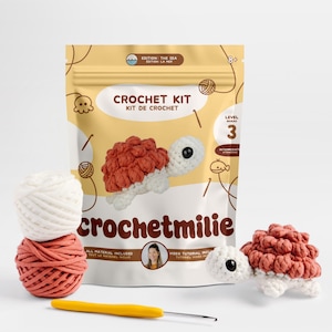 Crochet Kit - Learn How To Crochet a Turtle