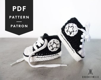 patucos converse patron