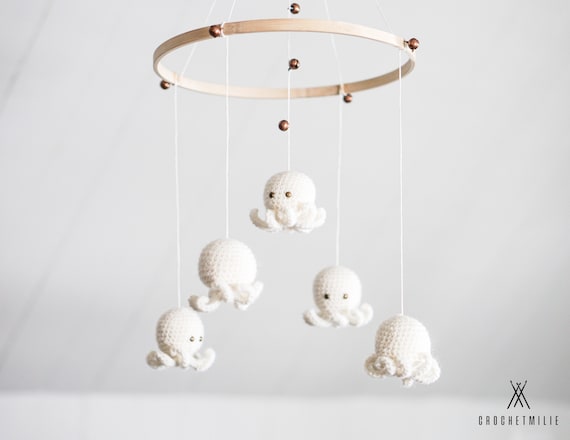 octopus baby mobile