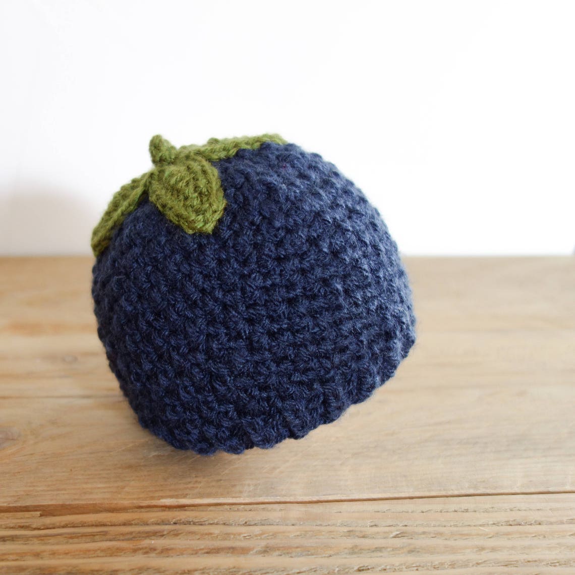Crochet Hat Pattern Little Blueberry Baby Hat Fruit Hat Etsy