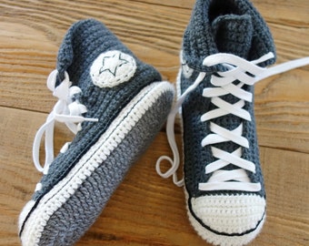 Crochet Slippers Crochet Pattern 